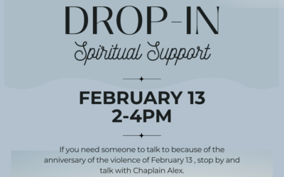 February 13 Spiritual Support