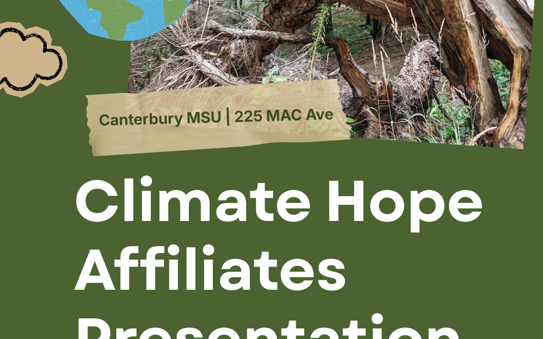 Climate Hope Affiliates Presentation