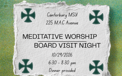 Meditative Worship (with ad board visit)